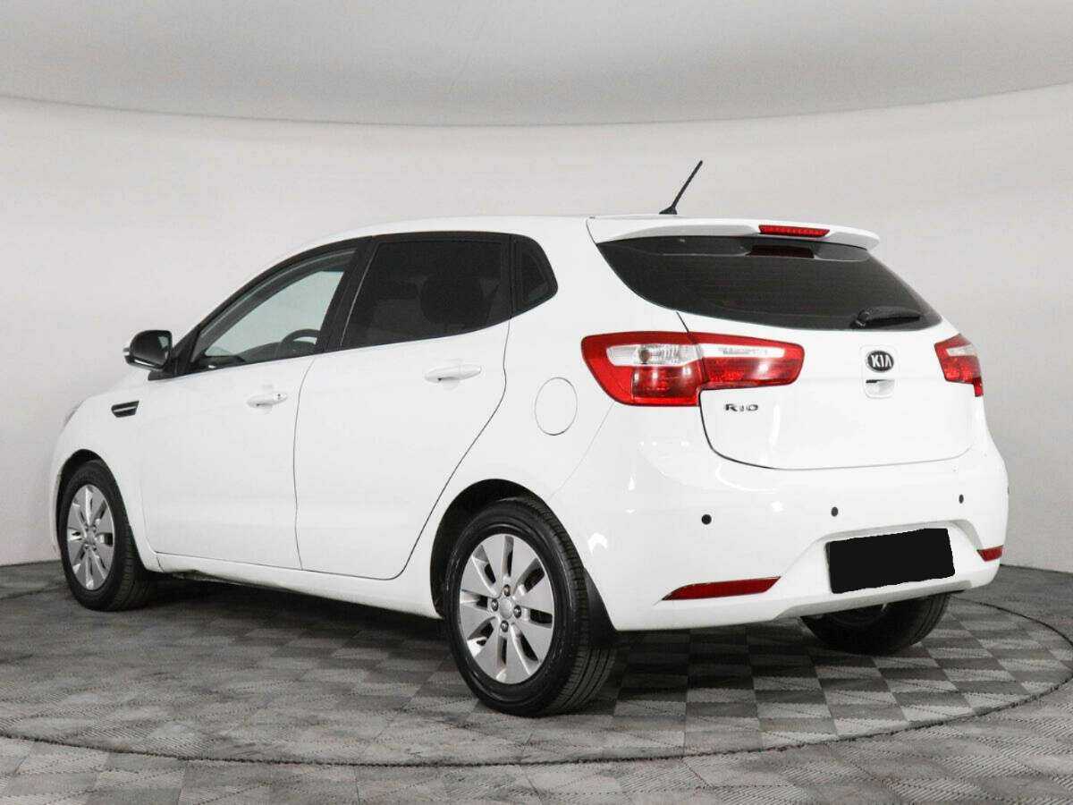 Kia Rio 6-speed, 2014 Фото №7