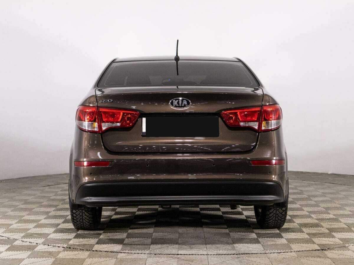 Kia Rio, 2016 Фото №6